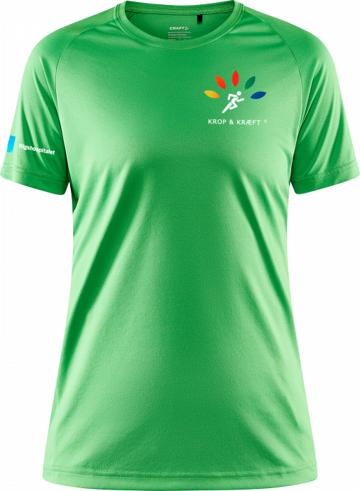 Craft - Kok Region H T-Shirt Dame - Craft Green