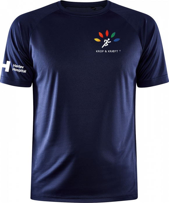 Craft - Kok Herlev Hospital T-Shirt Men - Marineblau
