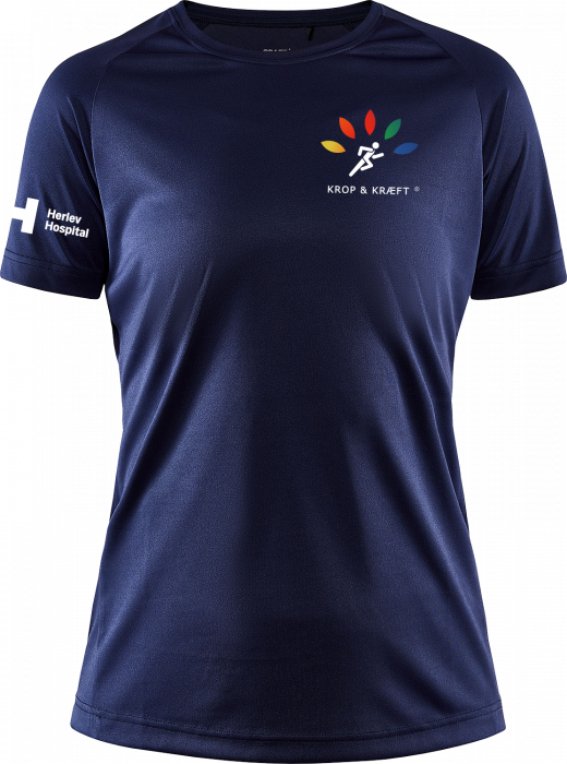 Craft - Kok Herlev Hospital T-Shirt Woman - Blu navy