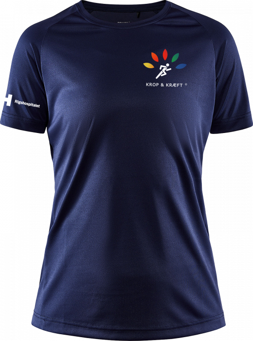 Craft - Kok Region H T-Shirt Woman - Navy blue