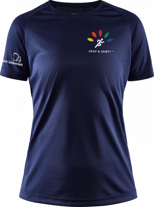 Craft - Kok Region Syddanmark T-Shirt Woman - Granatowy